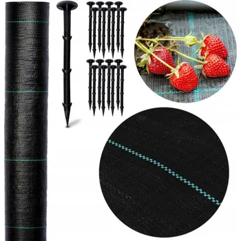 Mulčovací textilie Agrotextilie 1,1×50 m černá