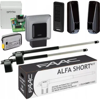 Pohon pro dvoukřídlé brány Faac wjazdowej przesuwnej dwuskrzydłowej