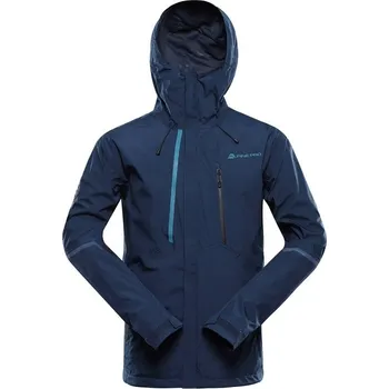 Cyklistické oblečení Bunda pánská ALPINE PRO NOREM 2 s PTX modrá Velikost: XXXXL
