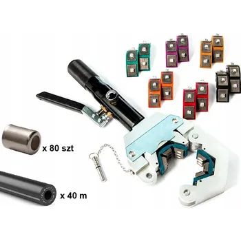 Krimpovací kleště Hydraulická krimpovací kleště na hadice klimatizace AKLI, 7 kamenů