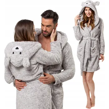 Dámský župan Tutumi dámský župan ke kolenům s kapucí velikost L