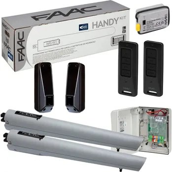 Pohon brány Pohon pro dvoukřídlé brány Faac wjazdowej zdalny siłownik z pilotem