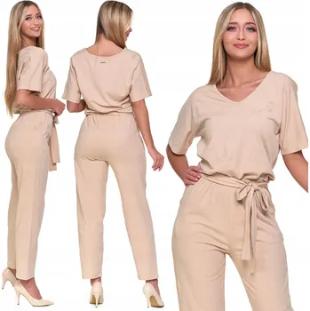 Podprsenka Dámská kombinéza hladká dlouhá volná béžová módní bavlněná MORAJ 3XL