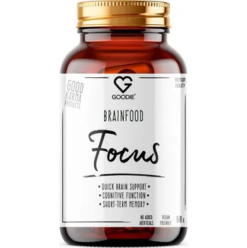 Přírodní produkt BrainFood - FOCUS - 60 kapslí GOODIE