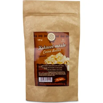 Cukrovinka KAKAOVÉ MÁSLO NATURAL - VARIANTY: 100 g, 200 g, 500 g, 1 kg ČOKOLÁDOVNA TROUBELICE Balení 2: 500 g