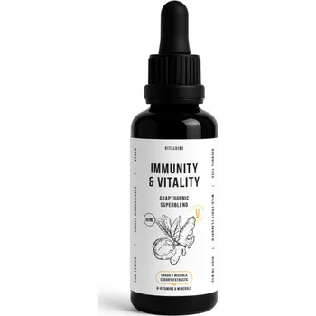 Přírodní produkt IMMUNITY & VITALITY ADAPTOGENIC SUPERBLEND - imunita a vitalita 60 ml VITALVIBE