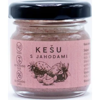 MINI KEŠU KRÉM S JAHODAMI 30 g NATU
