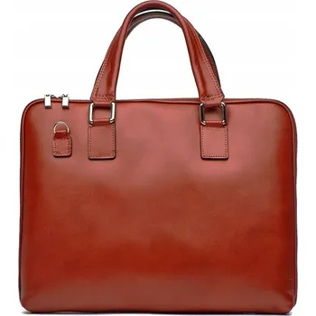 Kabelka KOŽENÁ TAŠKA NA NOTEBOOK SOLOME NEA KARAMELOVÁ