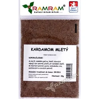 Koření Kardamom mletý 20 g RamRam