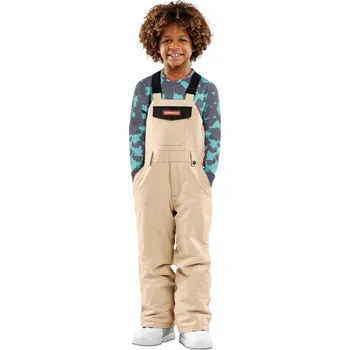 Snowboardové kalhoty SIROKO Chlapecké snowboardové kalhoty s kšandami KB1 Native Béžová 10 LET BÉŽOVÁ