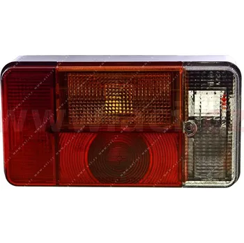 Osvětlení SPZ univerzální obdélníkové zadní světlo 200*110*60[mm] s couvacím světlem a osvětlením SPZ TRUCK P