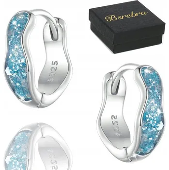 Náušnice Stříbrné Náušnice RYZOST 925 KRUHY Náušnice STŘÍBRO KOLEČKA DÁREK