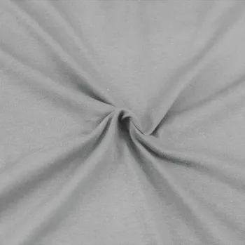 Prostěradlo Brotex Jersey prostěradlo 90x200 cm šedá II. jakost