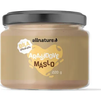 Potravina Arašídový krém s bílou čokoládou-varianty ALLNATURE Balení 2: 220 g