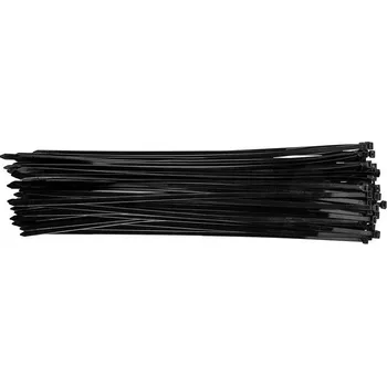 Stahovací páska TOPEX Stahovací pásky 7.6 x 500 mm, 75 ks, černé, 44E983