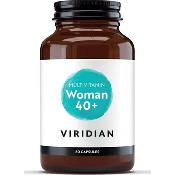 40+ Woman Multivitamin 60 kapslí (Natural multivitamín pro ženy) VIRIDIAN