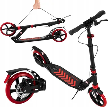 Koloběžka Velká Skládací Městská Koloběžka Sesttino Shiro s Kotoučovou Brzdou a Odpružením