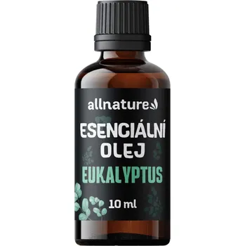 Vůně do bytu EUKALYPTUS - EUCALYPT 100% ESENCIÁLNÍ OLEJ - 10 ml - ALLNATURE