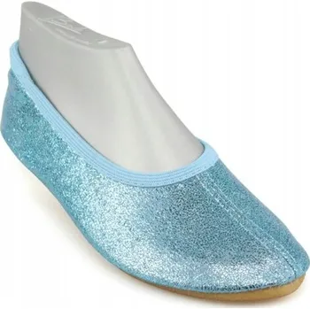 Dámské baleríny BECK BALETKY GIMNASTICKÉ MODRÉ