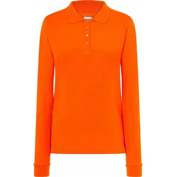 Dámské tričko JHK dámské polokošile s dlouhým rukávem POPL200LS Lady Regular LS Polo bavlna, velikost L