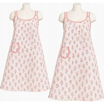 Dámské noční prádlo Noční košile Firat s ramínky, nad kolena, velikost 3XL