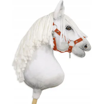 Hobby horsing Nastavitelná ohlávka pro koně Hobby Horse A3 - rezavá Super Hobby Horse