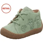 Celoroční obuv Superfit 1-009349-7000 Saturnus, zelená, zvířátka Velikost: 21