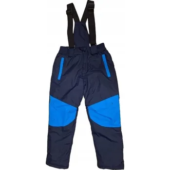 Snowboardové kalhoty Dětské zimní lyžařské kalhoty / sněhule s odepínacími šlemi, velikost 164