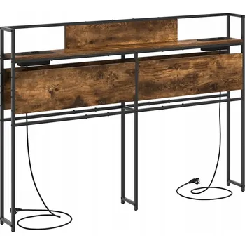 Úložné čelo postele s čelo Kouřový dub 150 cm Kompozitní dřevo