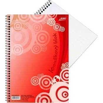 Blok s boční vazbou A5, linka, 40 listů