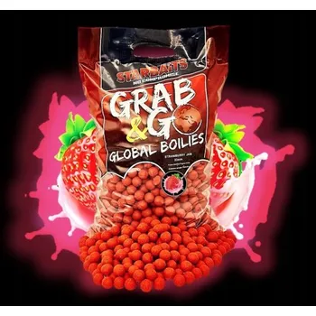 Boilies Starbaits Proteinové kuličky G&G Global Strawberry Jam 5kg 20mm