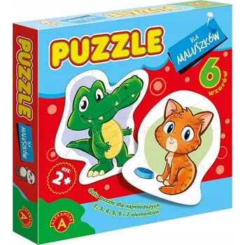 Puzzle Puzzle Alexander 27 dílků - Puzzle pro nejmenší, Krokodýl