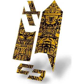 Blatník na kolo Polep blatníku Unleazhed unsplash M02 skin sticker-eldorado gold