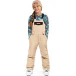SIROKO Dívčí snowboardové kalhoty s kšandami KB1-G Native 10 LET BÉŽOVÁ