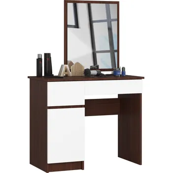 Nábytek CASARREDO Toaletní stolek PAVEL500L, wenge / bílý