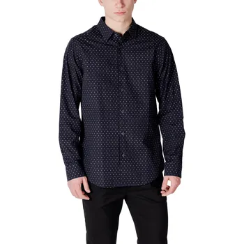 Pánská košile Armani Exchange pánská košile Armani modrá | bílá 3493307