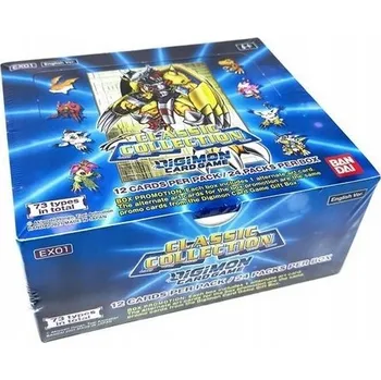 Sběratelská karetní hra Digimon CG Classic Collection EX-01 Booster - Balení