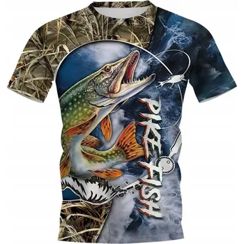 Pánské rybářské tričko s potiskem Dárek pro rybáře na ryby - XXL