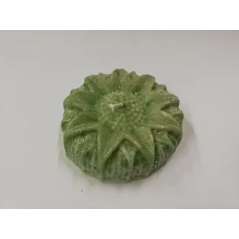 Svíčka Svíčka vonná z palmového vosku - slunečnice - Jablko, skořice