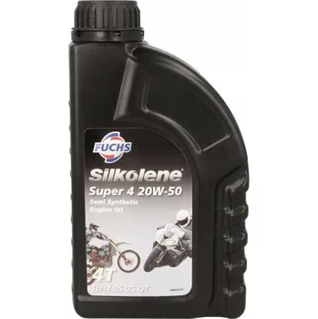 Motorový olej OLEJ DO MOTORŮ 4T SAE 20W50 SILKOLENE SUPER 4 1L