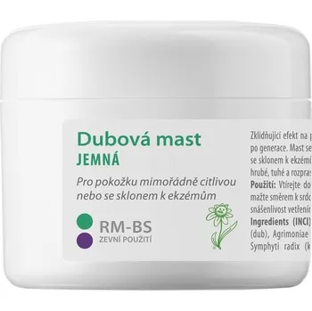 Bylinářství-kořenářství s.r.o. - JUKL Dubová mast jemná | RM–BS varianty DĚDEK KOŘENÁŘ - NOVY s.r.o. Balení 2: 50 ml