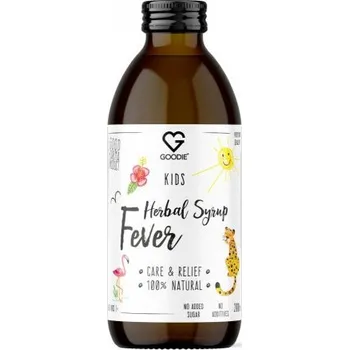 Zdraví Dětský bylinný sirup - Regenerace a úleva, teplota - Herbal syrup Fever for kids 200 ml GOODIE