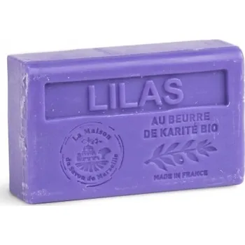Mýdlo Mýdlo s bio arganovým olejem - Lilas (šeřík) 100g - LA MAISON DU SAVON DE MARSEILLE