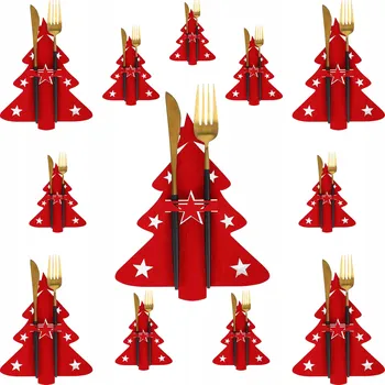 Vánoce Dekorativní obal/pouzdro na příbory - Vánoční stromeček PrzydaSie