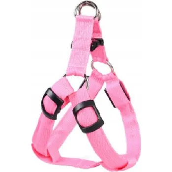 Postroj pro psa SVÍTÍCÍ POSTROJ PRO PSA RŮŽOVÝ L 43-60x2,5cm
