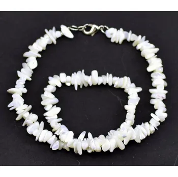 PERLEŤ - náhrdelník z tromlovaných kamenů - MINERÁLNÍ KAMENY