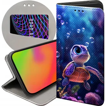 Pouzdro na mobilní telefon Flipové pouzdro Hello Case pro Realme 8 Pro, vícebarevné