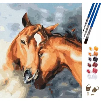 Malování podle čísel Hurtnet Koně 47x57 cm
