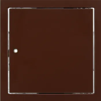 Revizní dvířka Revizní dvířka kovová RDH 150x300 s magnety, hnědá