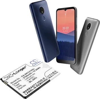 Baterie pro mobilní telefon Baterie Cameron Sino CS-NKC210SL pro Nokia C20 - neoriginální